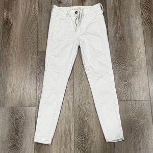 American Eagle Outfitters White Denim Pants